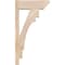 Ekena Millwork Merced Slat Smooth Outlooker, Douglas Fir, 5 1/2"W x 14"D x 26"H OUT06X14X26MRC06SDF - alternate 3